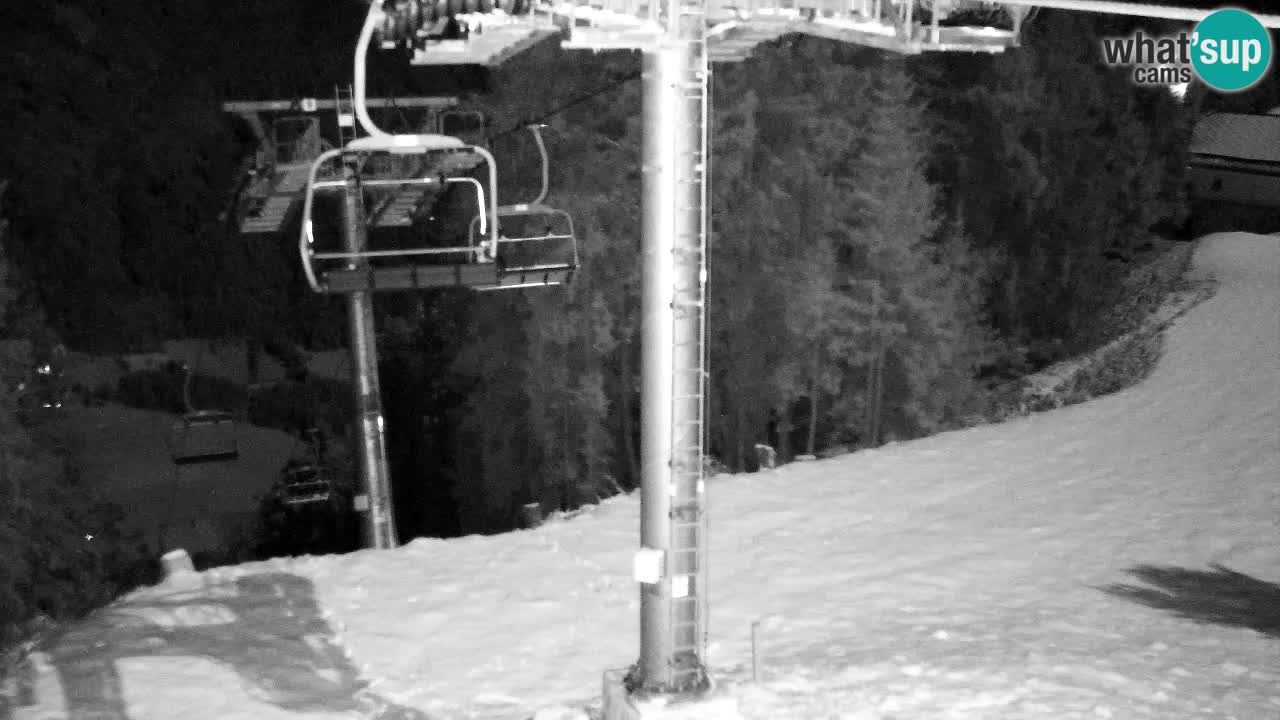 Webcam Kranjska Gora VITRANC 2 | Station supérieure