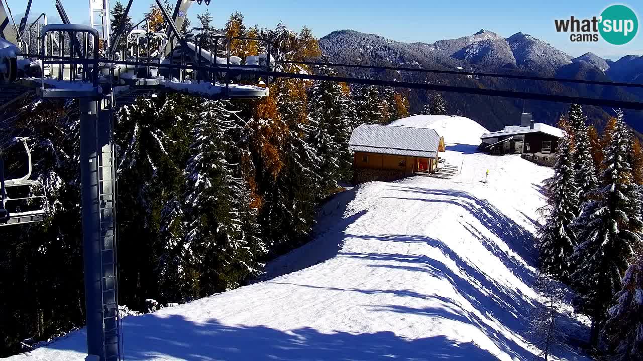 Webcam Kranjska Gora VITRANC 2 | Station supérieure