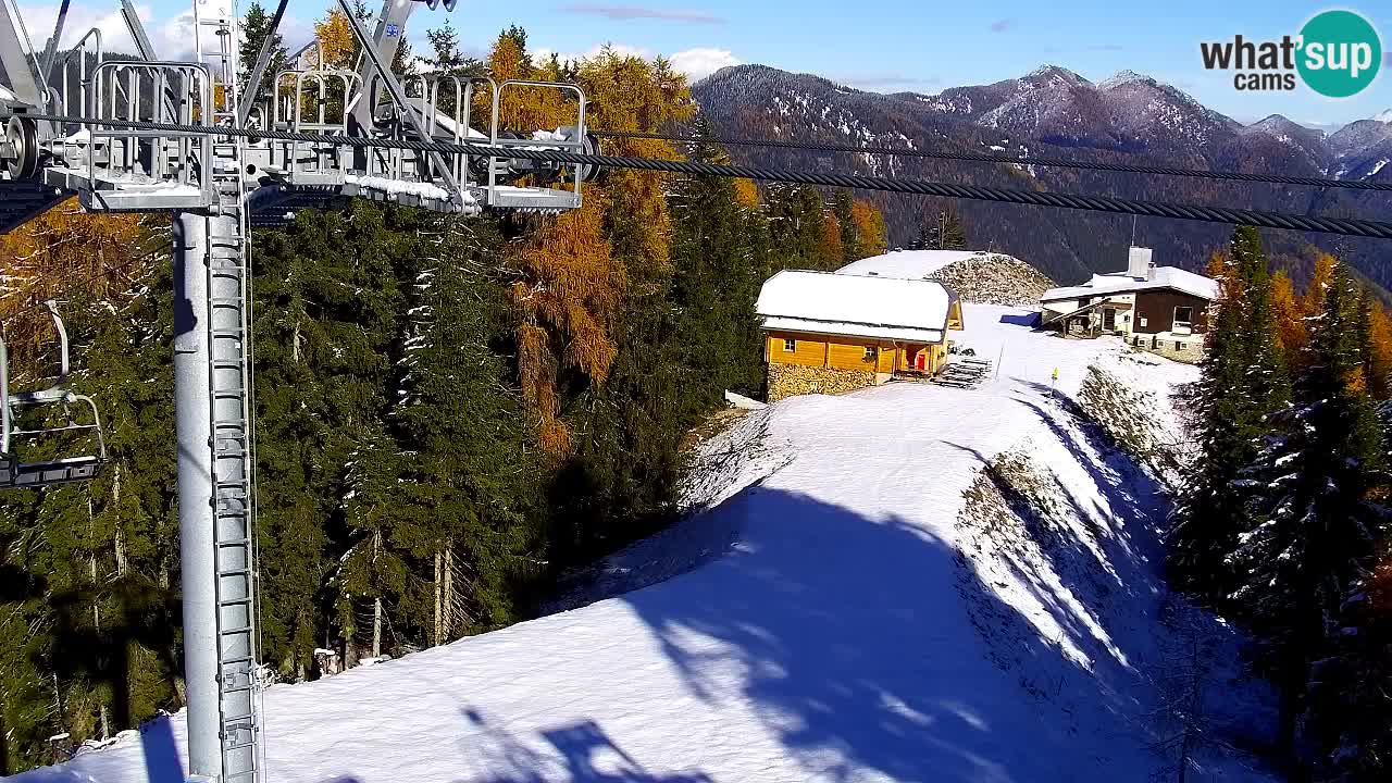 Webcam Kranjska Gora VITRANC 2 upper station