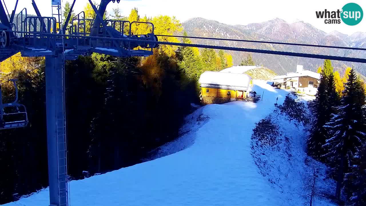 Webcam Kranjska Gora VITRANC 2 | Station supérieure