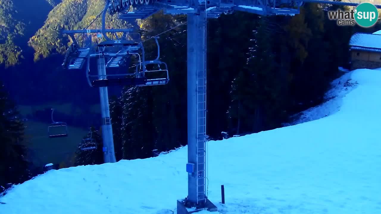 Webcam Kranjska Gora VITRANC 2 | station supérieure