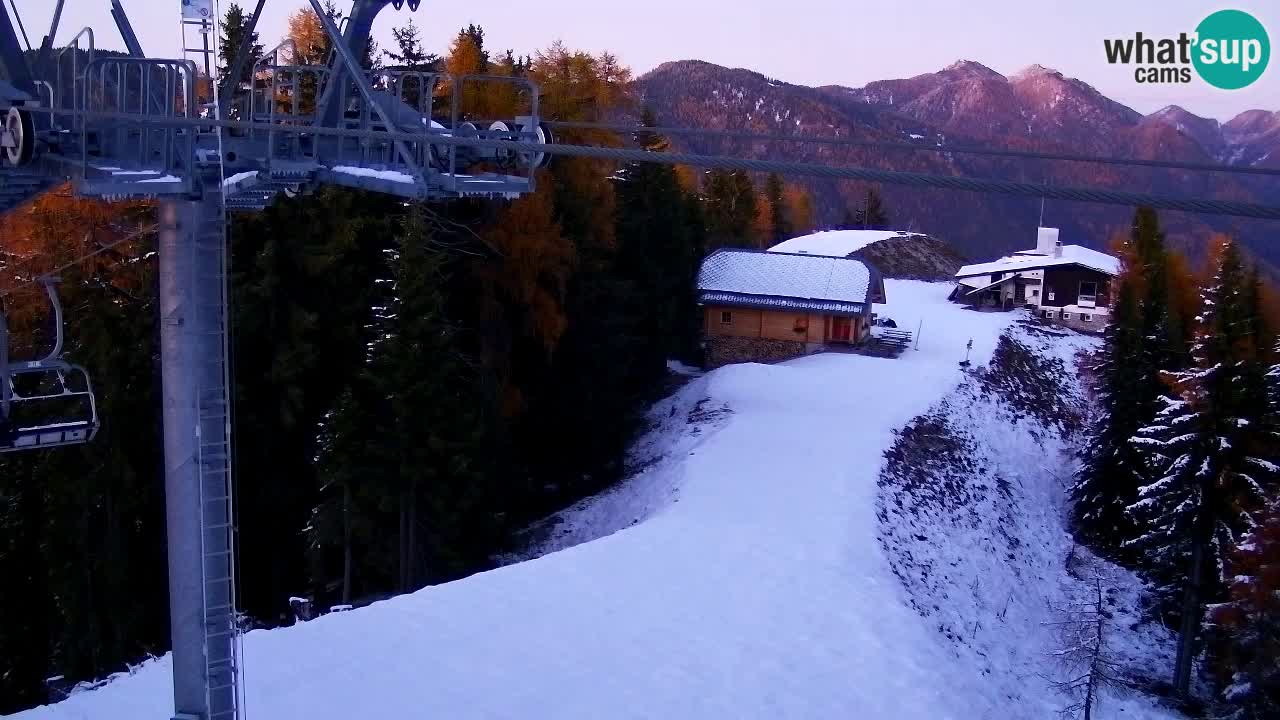 Webcam Kranjska Gora VITRANC 2 | station supérieure