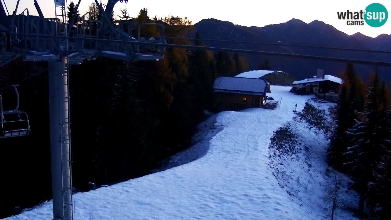 Web kamera Kranjska Gora VITRANC 2 | gornja postaja