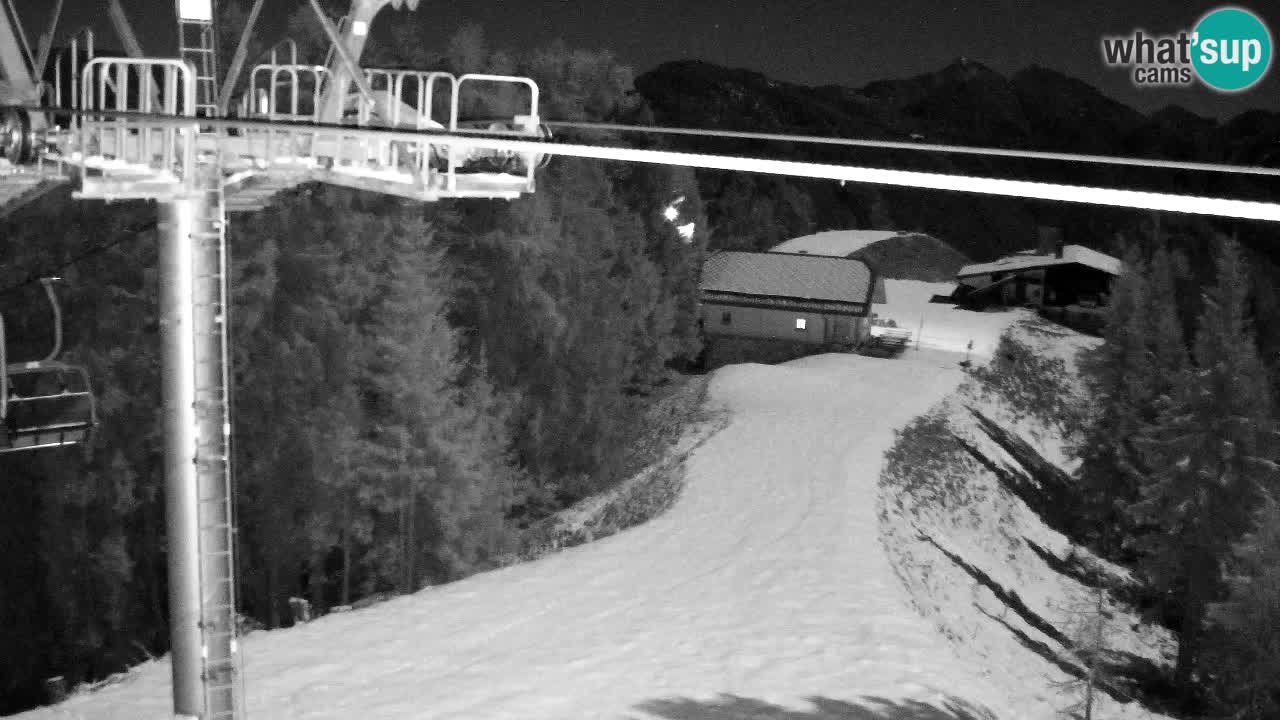 Webcam Kranjska Gora VITRANC 2 upper station
