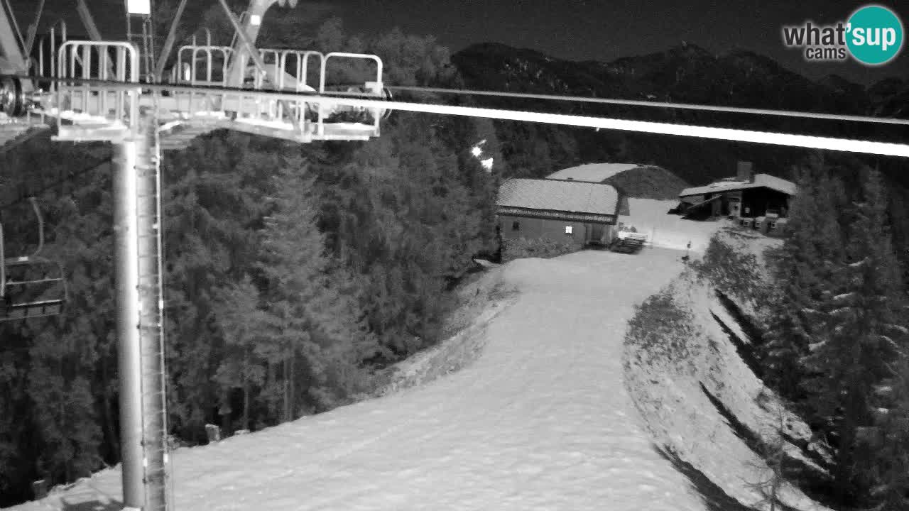 Webcam Kranjska Gora VITRANC 2 | station supérieure