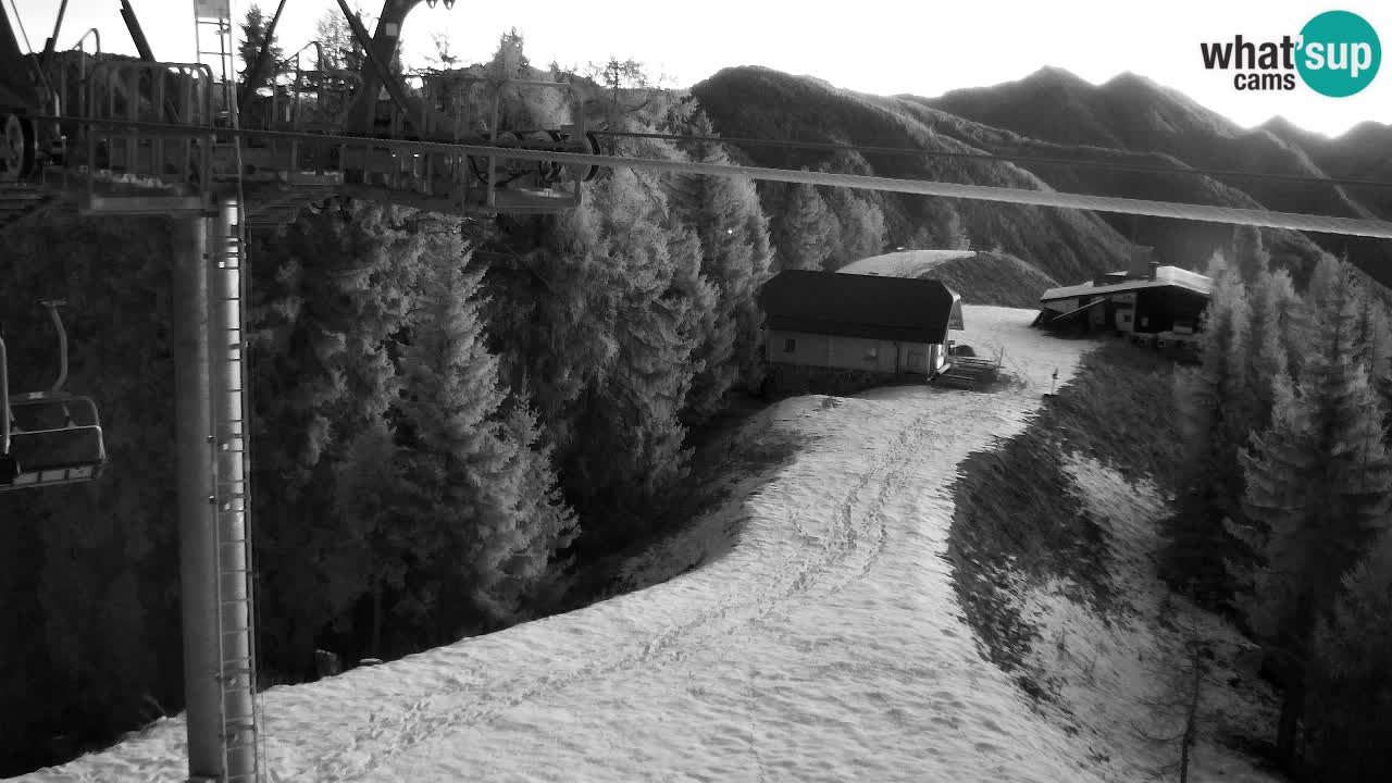 Webcam Kranjska Gora VITRANC 2 | Station supérieure