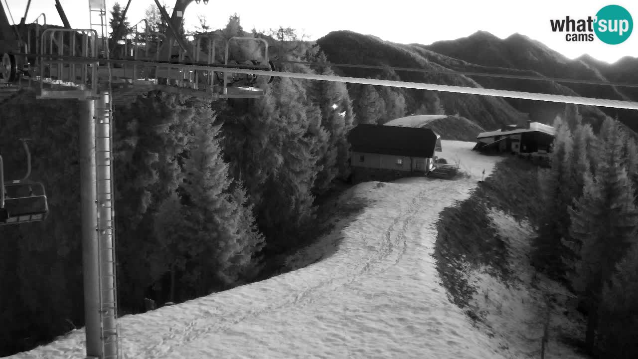 Webcam Kranjska Gora VITRANC 2 | station supérieure