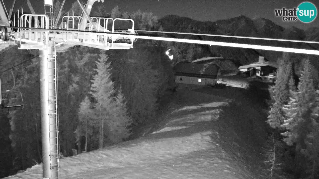 Webcam Kranjska Gora VITRANC 2 | station supérieure