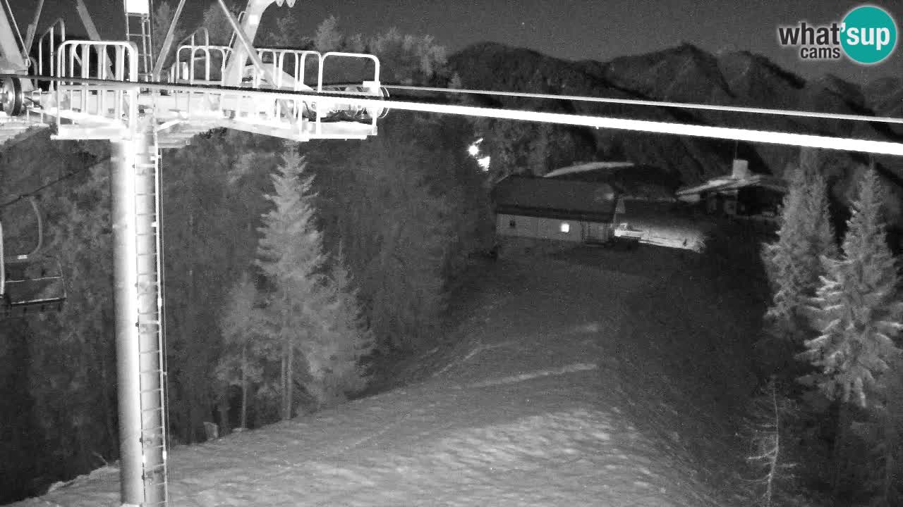 Webcam Kranjska Gora VITRANC 2 upper station