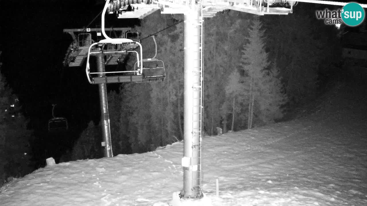 Web kamera Kranjska Gora VITRANC 2 | gornja postaja