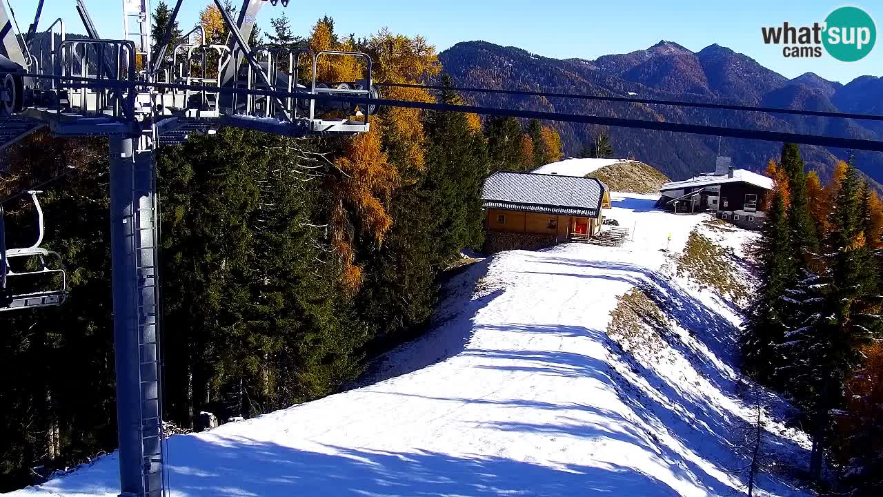 Web kamera Kranjska Gora VITRANC 2 | gornja postaja
