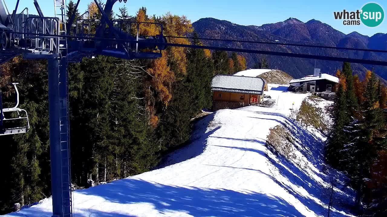 Web kamera Kranjska Gora VITRANC 2 | gornja postaja
