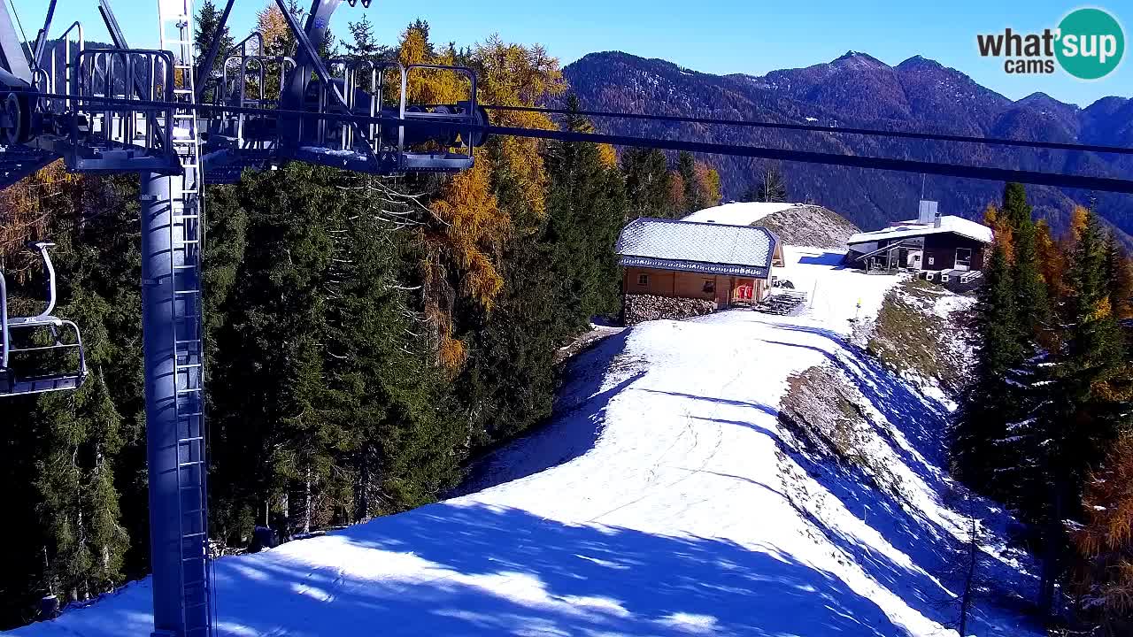 Webcam Kranjska Gora VITRANC 2 | Station supérieure