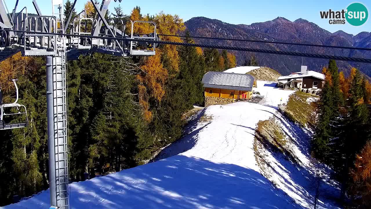 Webcam Kranjska Gora VITRANC 2 upper station
