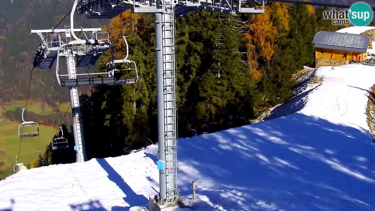 Web kamera Kranjska Gora VITRANC 2 | gornja postaja