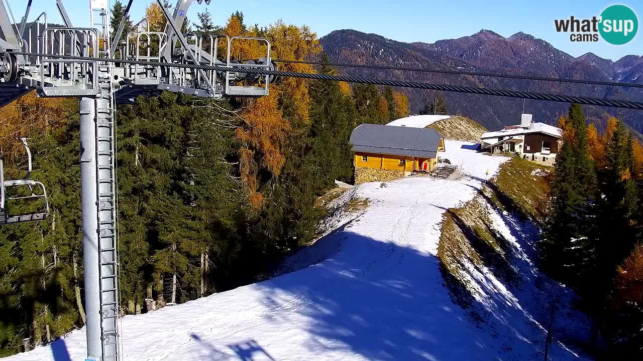 Webcam Kranjska Gora VITRANC 2 upper station