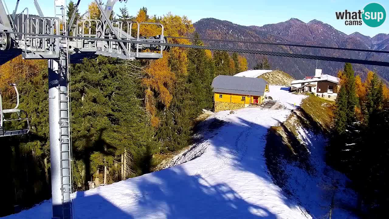 Webcam Kranjska Gora VITRANC 2 | station supérieure