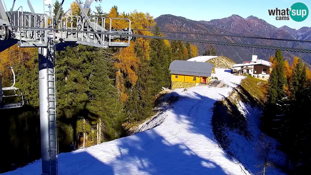 Webcam Kranjska Gora VITRANC 2 upper station