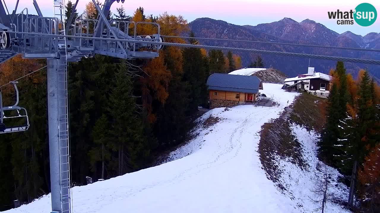 Webcam Kranjska Gora VITRANC 2 upper station