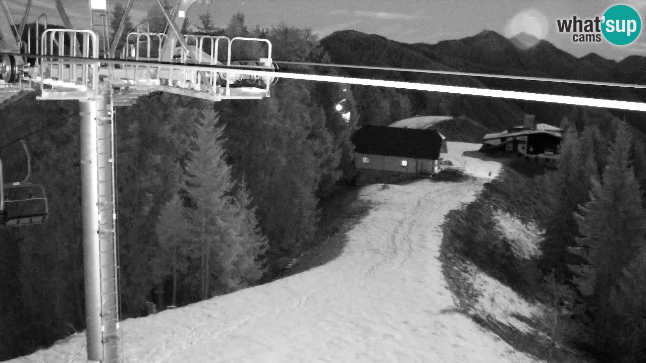 Webcam Kranjska Gora VITRANC 2 | station supérieure