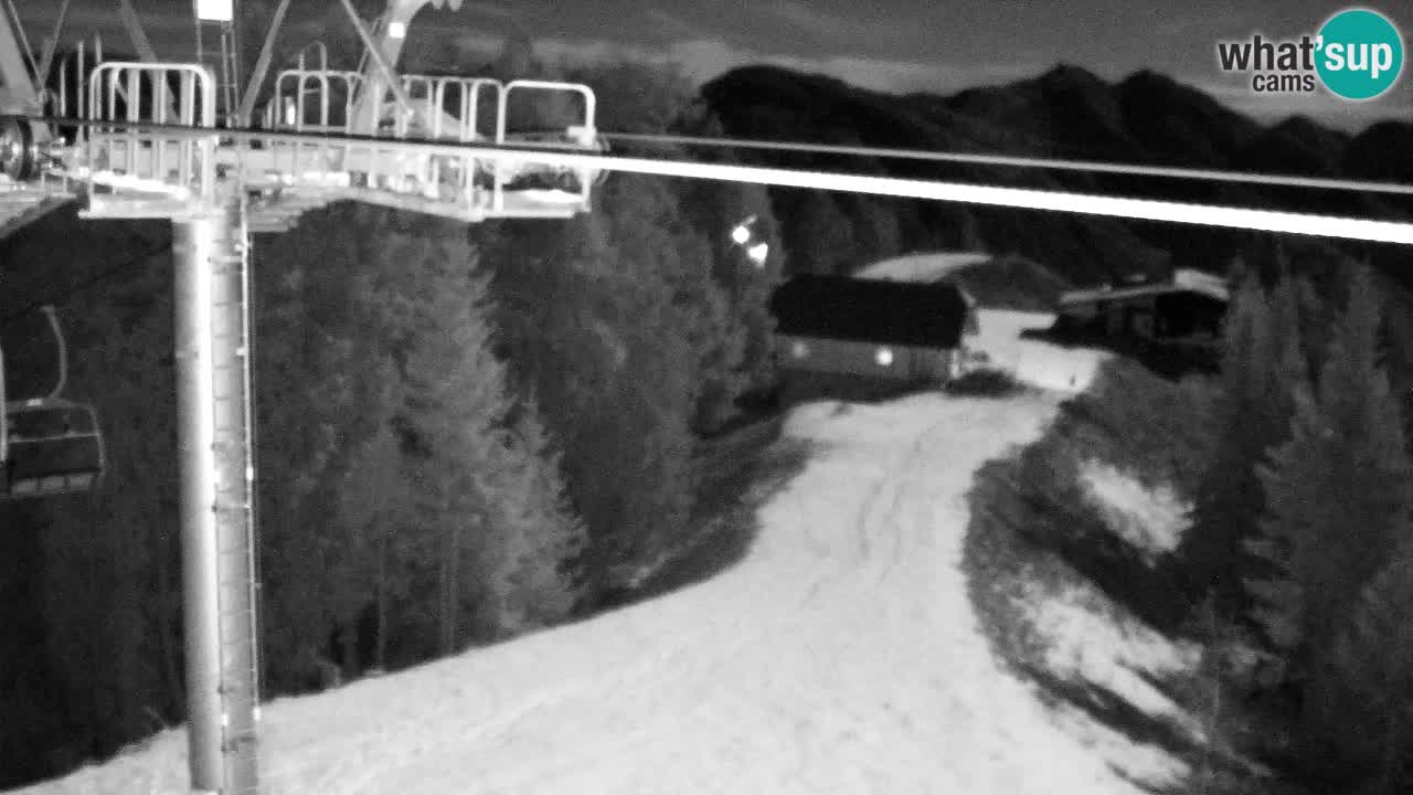 Webcam Kranjska Gora VITRANC 2 upper station