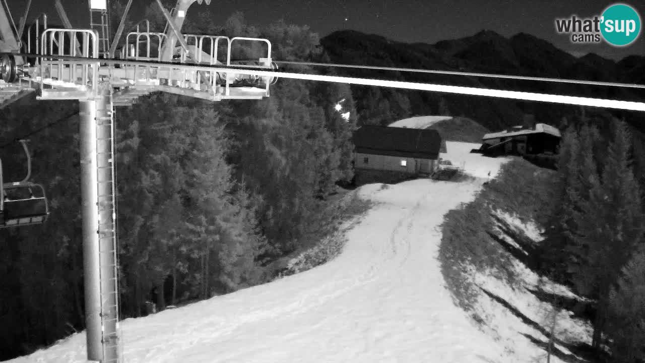 Webcam Kranjska Gora VITRANC 2 upper station