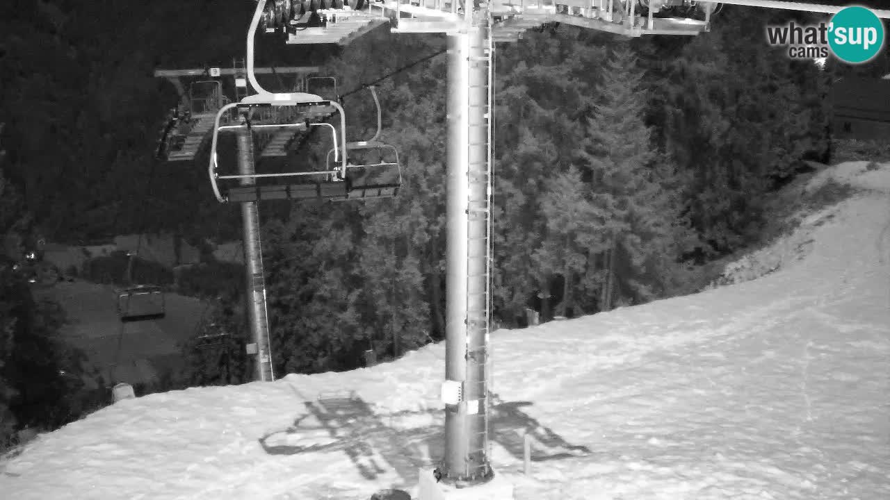 Webcam Kranjska Gora VITRANC 2 | Station supérieure