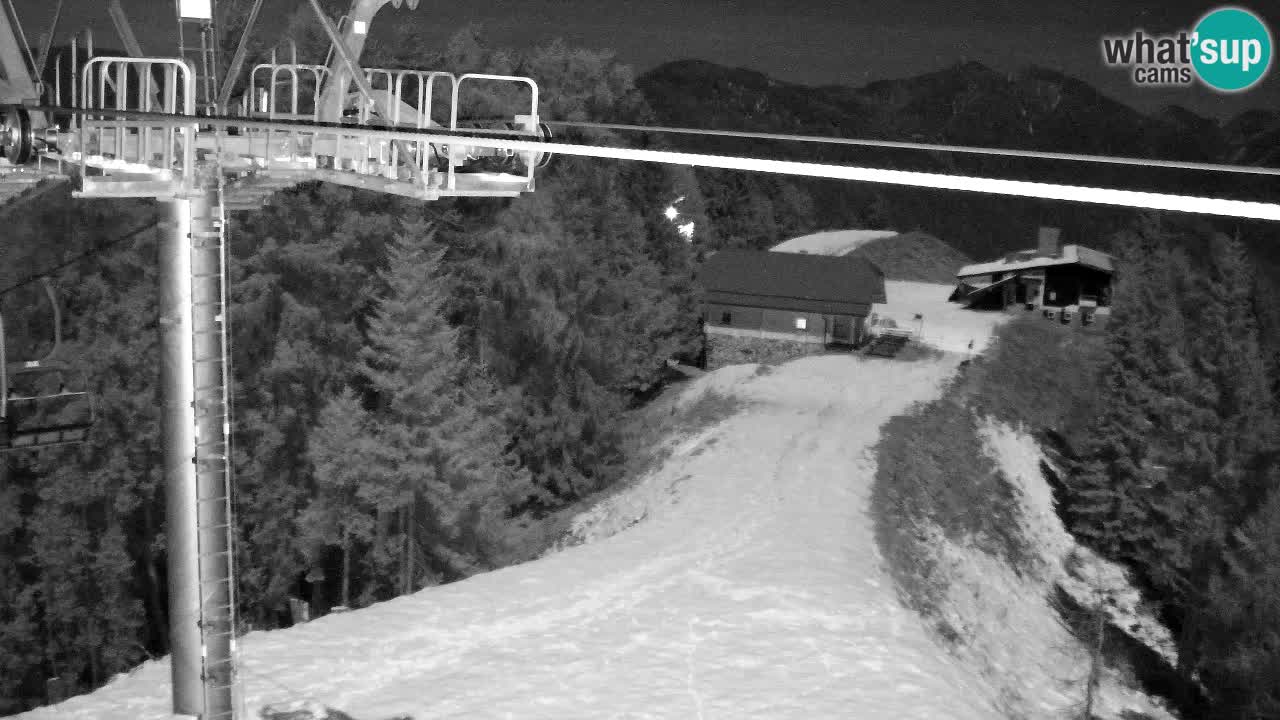 Web kamera Kranjska Gora VITRANC 2 | gornja postaja