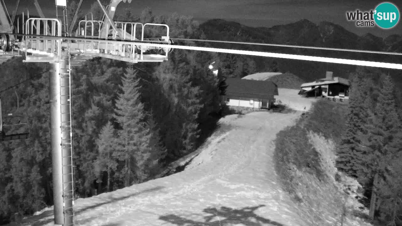 Webcam Kranjska Gora VITRANC 2 | Station supérieure