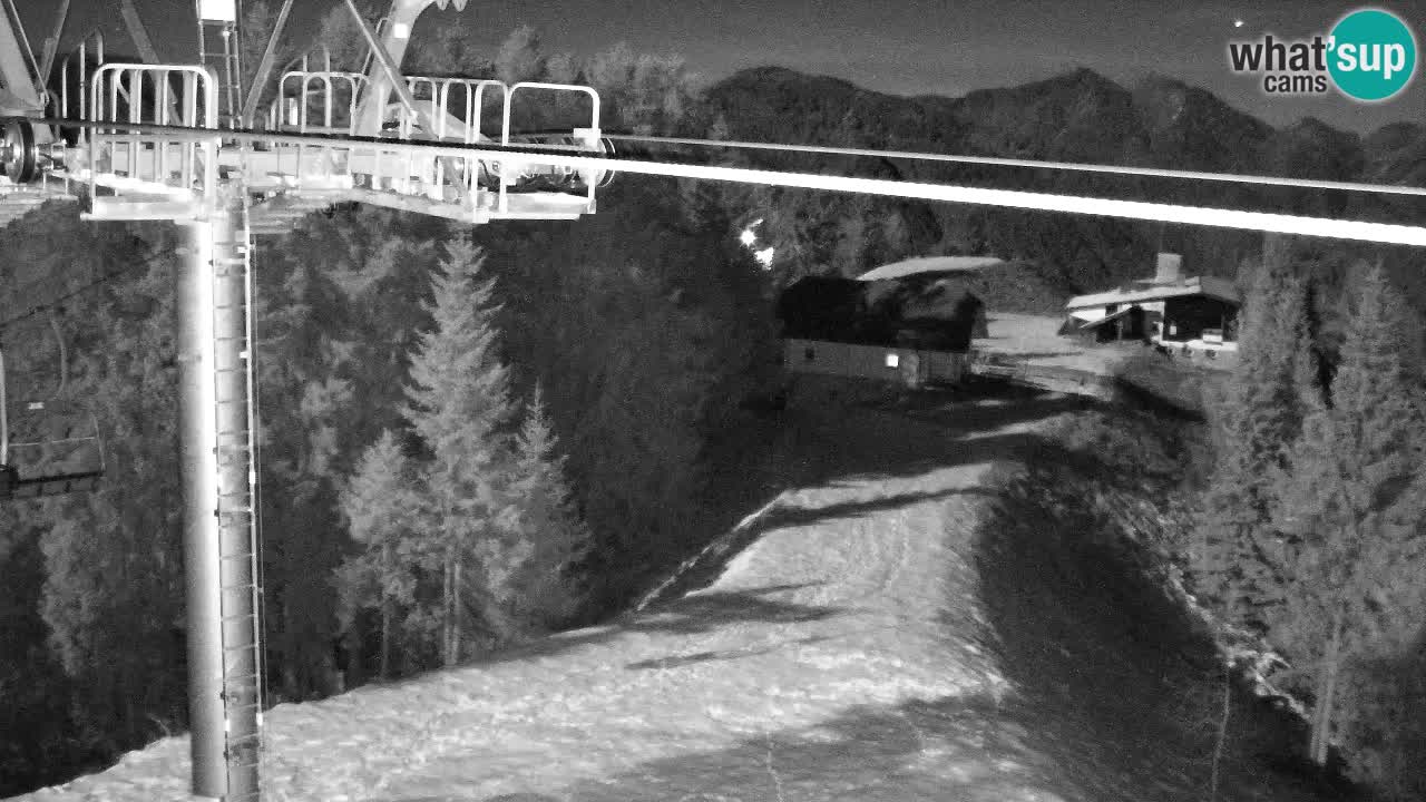 Web kamera Kranjska Gora VITRANC 2 | gornja postaja
