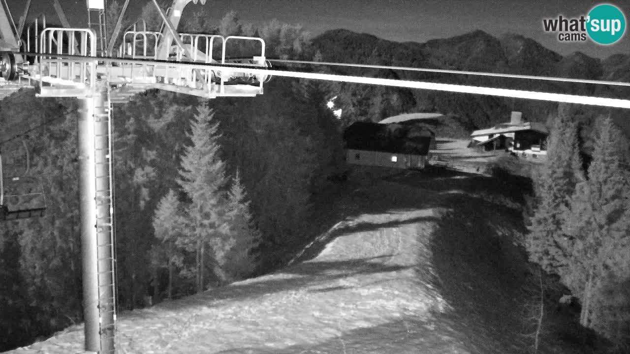 Webcam Kranjska Gora VITRANC 2 upper station