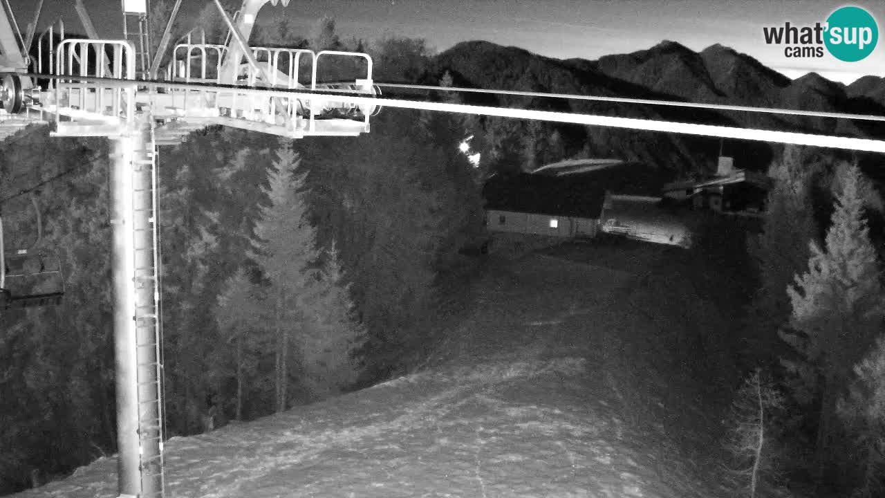 Webcam Kranjska Gora VITRANC 2 | station supérieure