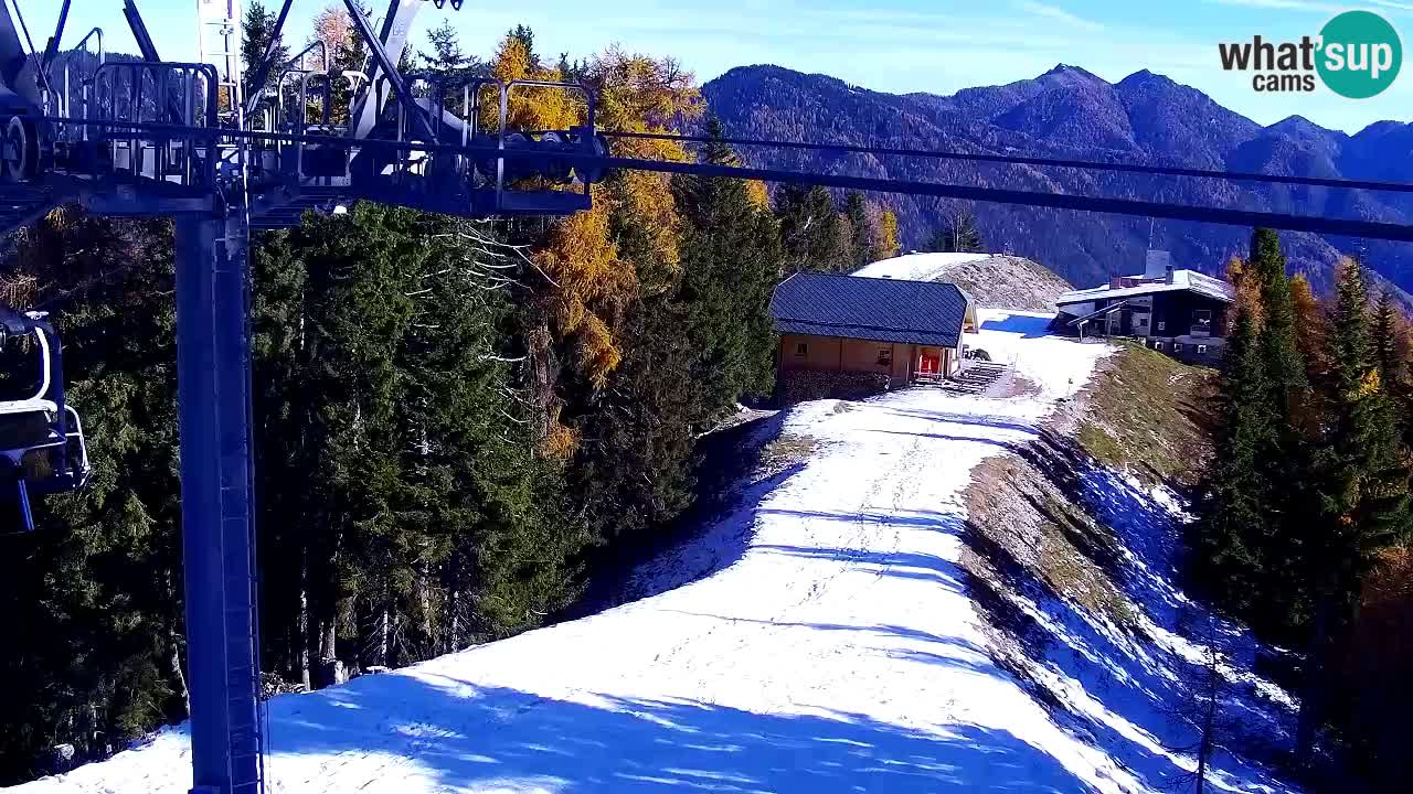 Webcam Kranjska Gora VITRANC 2 | station supérieure