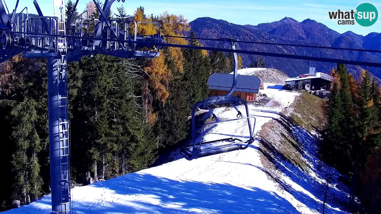 Webcam Kranjska Gora VITRANC 2 upper station