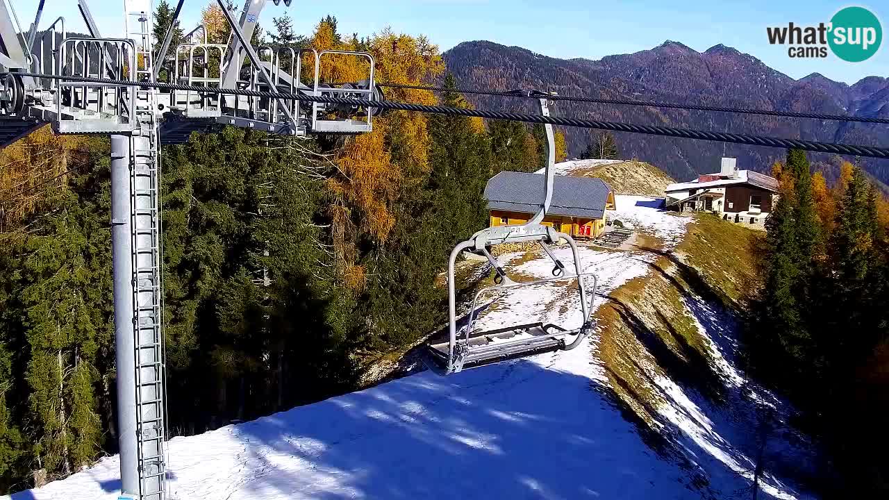 Webcam Kranjska Gora VITRANC 2 | Station supérieure