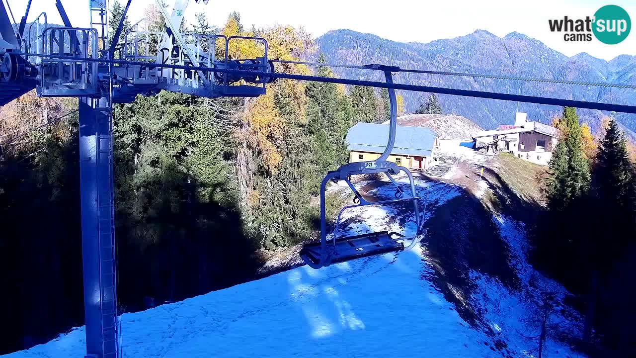 Web kamera Kranjska Gora VITRANC 2 | gornja postaja