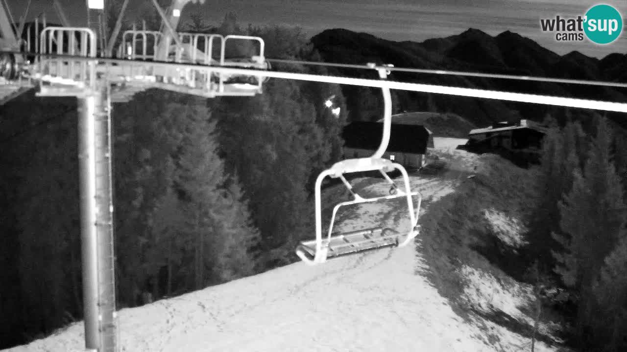 Webcam Kranjska Gora VITRANC 2 | station supérieure