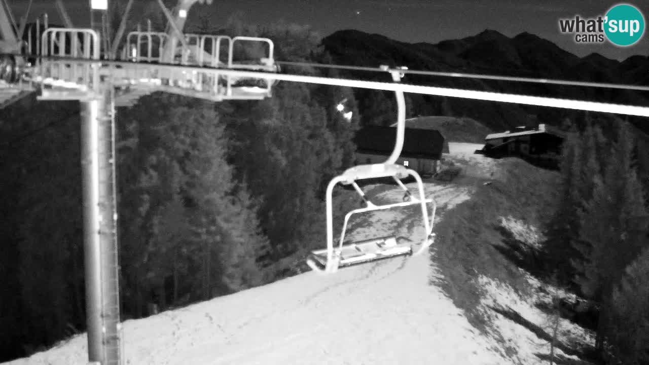 Web kamera Kranjska Gora VITRANC 2 | gornja postaja