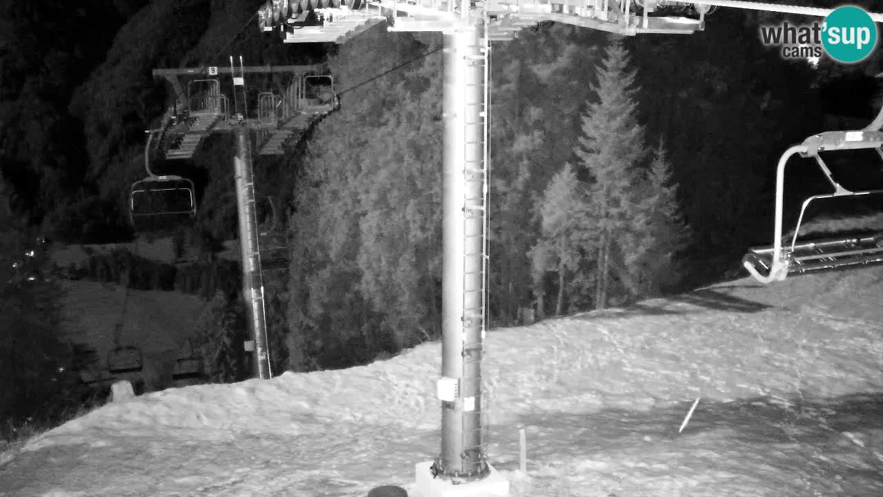 Web kamera Kranjska Gora VITRANC 2 | gornja postaja