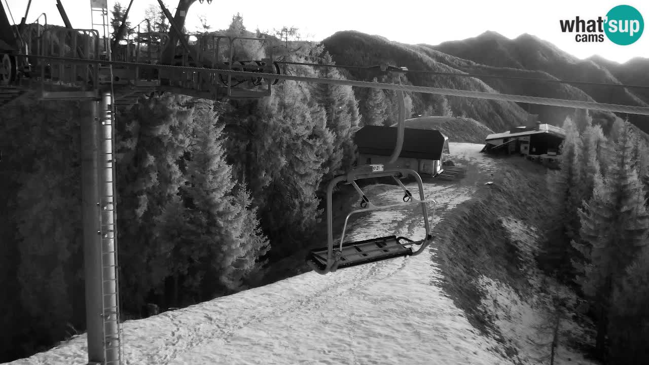 Webcam Kranjska Gora VITRANC 2 | Station supérieure