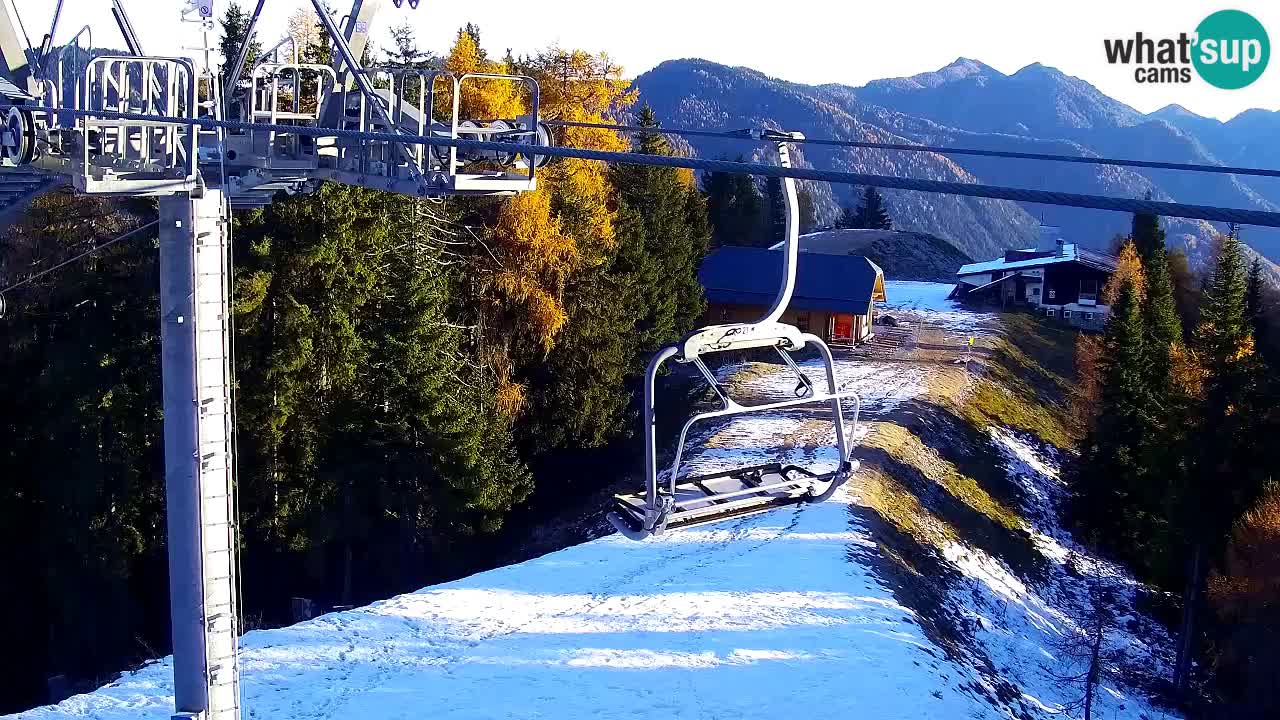 Web kamera Kranjska Gora VITRANC 2 | gornja postaja