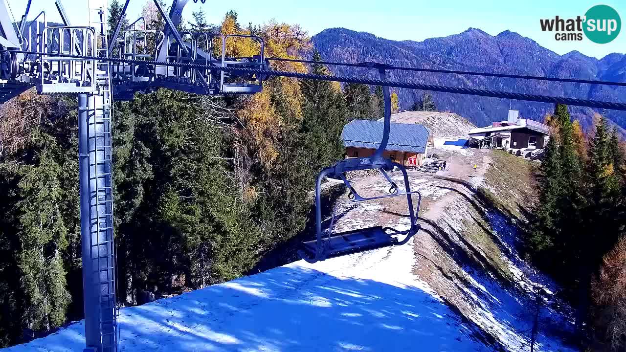 Webcam Kranjska Gora VITRANC 2 upper station
