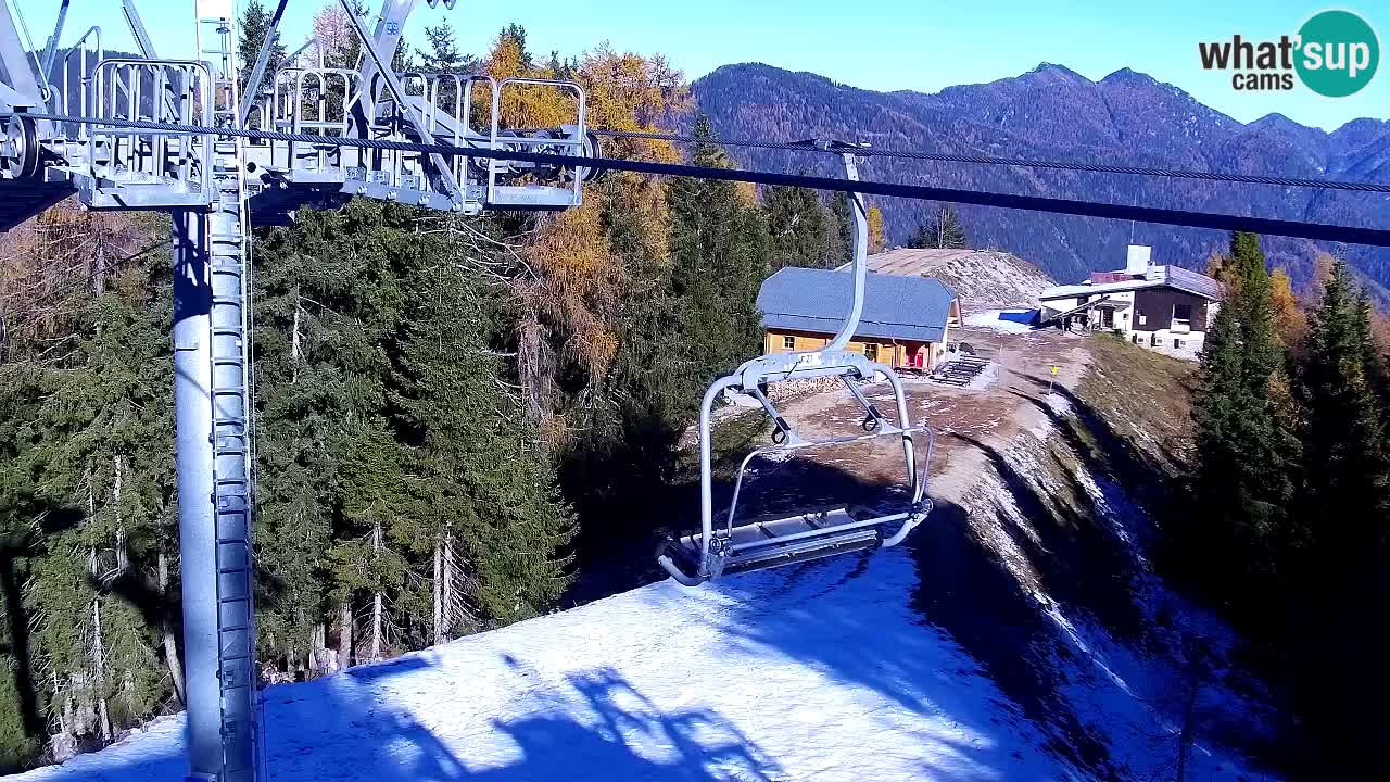 Webcam Kranjska Gora VITRANC 2 | station supérieure