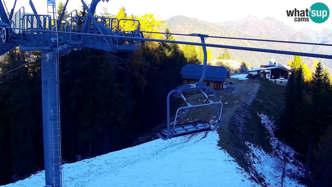 Webcam Kranjska Gora VITRANC 2 | station supérieure