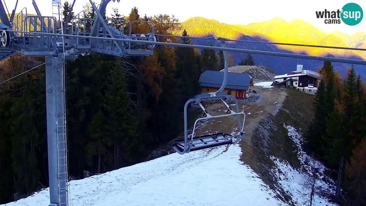 Web kamera Kranjska Gora VITRANC 2 | gornja postaja