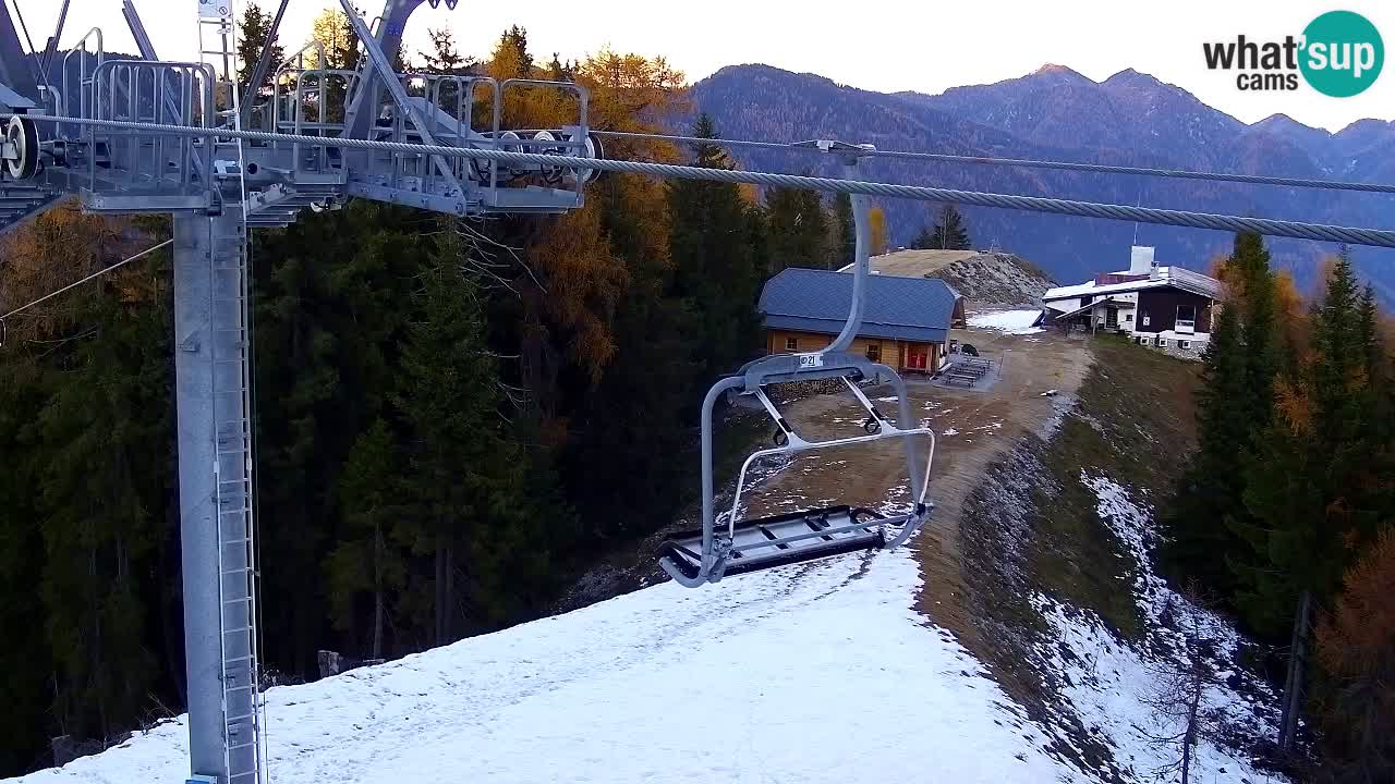 Webcam Kranjska Gora VITRANC 2 | station supérieure