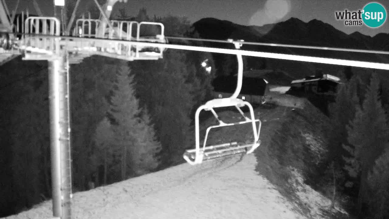 Webcam Kranjska Gora VITRANC 2 upper station