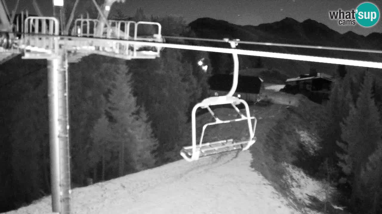 Webcam Kranjska Gora VITRANC 2 | station supérieure