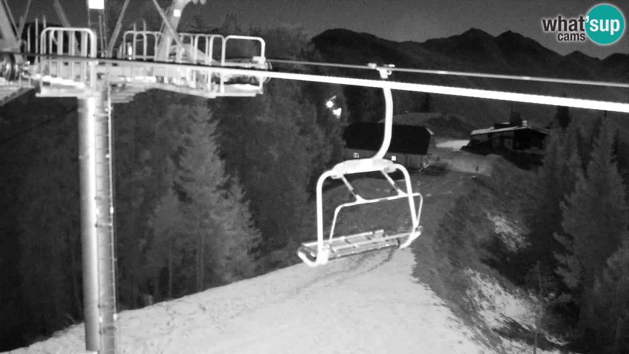 Web kamera Kranjska Gora VITRANC 2 | gornja postaja