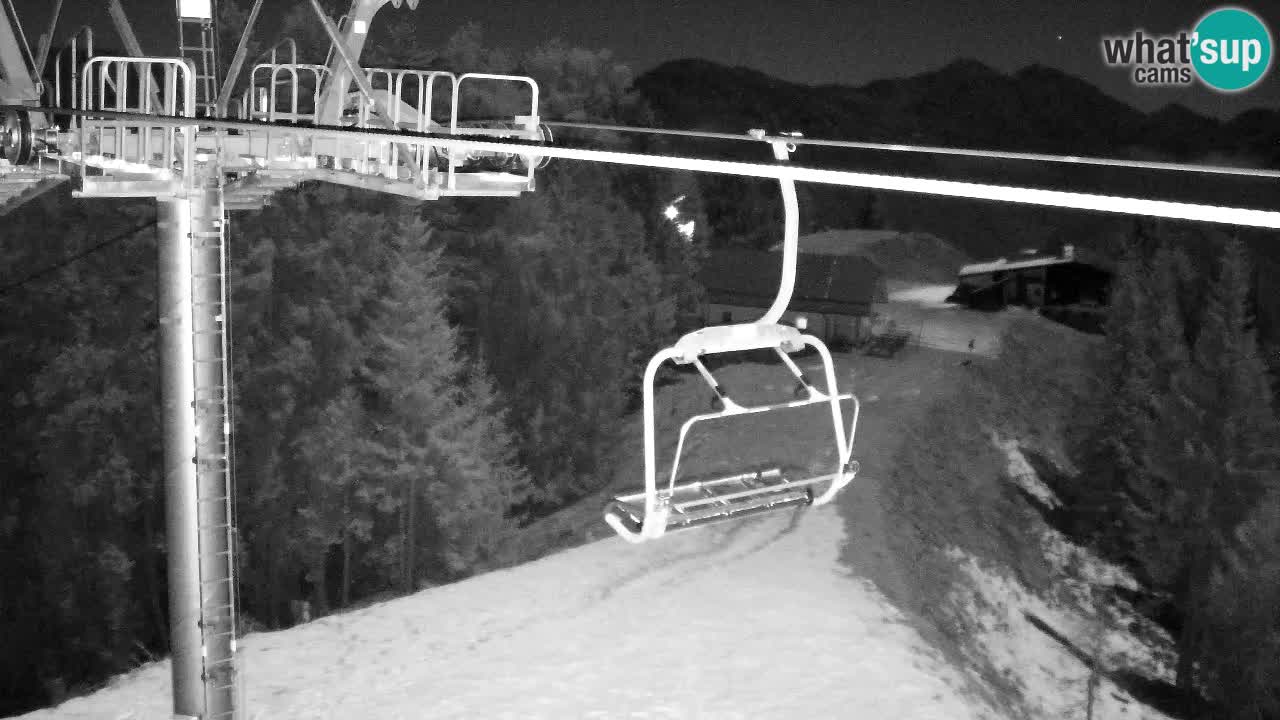 Webcam Kranjska Gora VITRANC 2 | station supérieure